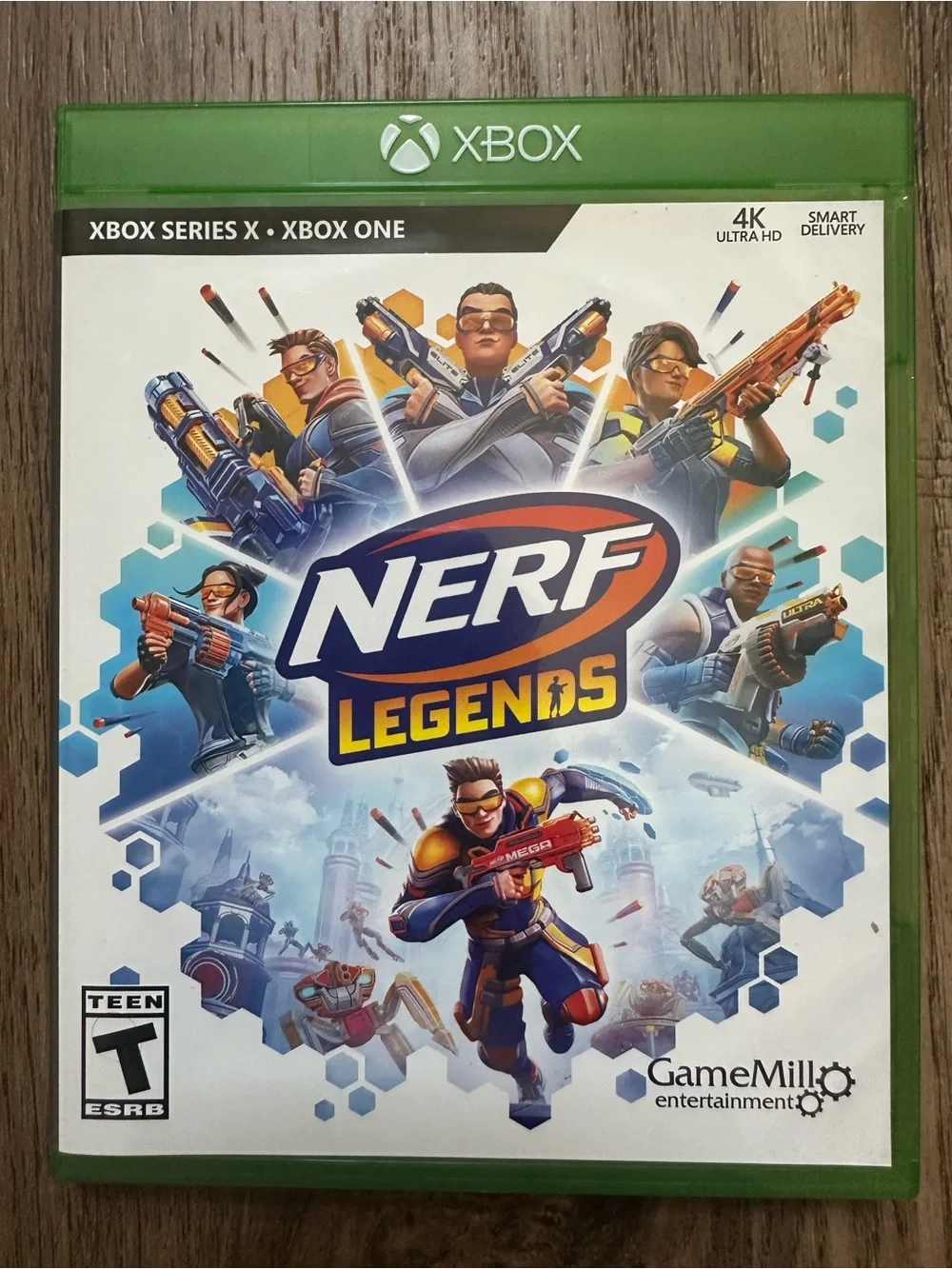 XBOX Series X/ XBOX One Nerf Legends Video Games, Rated Teen, Fantasy